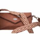 Pochette New Phone Glitter - PENELOPE COLLECTION - Cuir paillet&eacute;