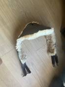 Sangle bavette cuir 135 cm 