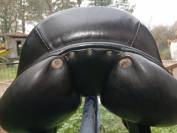 SELLE MIXTE CUIR NOIR 17&rsquo;́ ERIC THOMAS