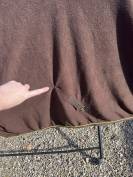 Couverture polaire Ecurie box Marron equi-theme equithe