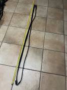 R&ecirc;nes Tissus toile &agrave; arr&ecirc;toir en Cuir noir  