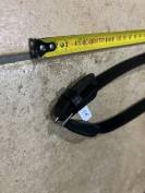 R&ecirc;nes Tissus toile &agrave; arr&ecirc;toir en Cuir noir  