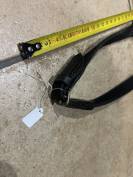 R&ecirc;nes Tissus toile &agrave; arr&ecirc;toir en Cuir noir