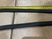 R&ecirc;nes Cuir noir et anti d&eacute;rapant caoutchouc 