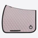 Tapis de selle Circular Dressage Rose pale - Cavalleria Toscana - Respirant