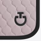 Tapis de selle Circular Dressage Rose pale - Cavalleria Toscana - Respirant