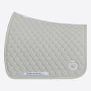 Tapis de selle Circular DRESSAGE Gris clair - Cavalleria Toscana - Respirant