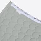 Tapis de selle Circle Quilted Gris clair - Cavalleria Toscana - Jersey respirant