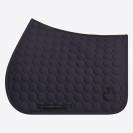 Tapis de selle Circle Quilted Gris fonc&eacute; - Cavalleria Toscana - Jersey respirant