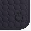 Tapis de selle Circle Quilted Gris fonc&eacute; - Cavalleria Toscana - Jersey respirant