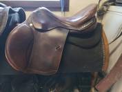 Selle prestige 17,5 si&egrave;ge semi creux 