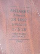 Selle Dressage Antares Alliance 17'5