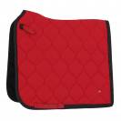 Tapis de selle Oakleigh - QHP - Rouge profond avec strass