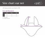 Bonnet &agrave; mouches Rosalynn - QHP - Oreilles &eacute;lastiques