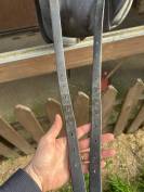 Selle de dressage wide 17,5 pouces