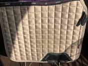 Tapis de selle LeMieux dressage beige