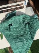 Bonnet cheval Kentucky vert velvet