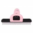 Peigne de mue XL cheval lame inox poign&eacute;e gel