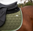 Tapis de selle Atlas Kaki - GEM - &Eacute;l&eacute;gance et confort
