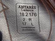 Selle Dressage Antares Cadence 17'