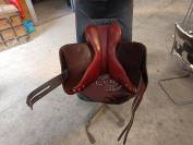 Selle monoquartier cross Baude, 17,5"