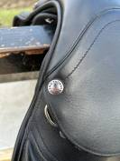 Selle &Eacute;ric Thomas New Hybrid jump (mi cuir mi synth&eacute;tique)  17p