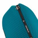 Chabraque de dressage &agrave; coin arri&egrave;re carr&eacute; bleu - Acavallo - Tissu technique