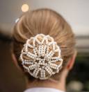 R&eacute;sille Pearl - HKM - &Eacute;lastique avec cristaux