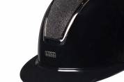 Casque Lady Shield Brillant - HKM - Glossy avec strass