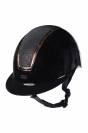 Casque Lady Shield Brillant - HKM - Glossy avec strass