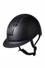 Casque Lady Shield Elegant - HKM - Strass et liser&eacute; brillant