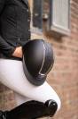 Casque Lady Shield Elegant - HKM - Strass et liser&eacute; brillant