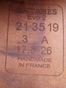 Selle Antares Obstacle Evo2 17'5 magnifique