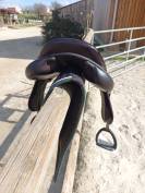 Selle Forestier S&eacute;oul pro  Doubl&eacute;e veau  Petits quartiers (1A)  17' 