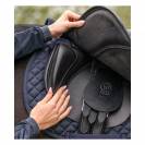 Selle mixte Comfort en cuir pleine fleur noir - Waldhausen