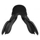 Selle mixte Comfort en cuir pleine fleur noir - Waldhausen
