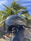 Bombe kask Carbon Shine Black