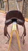 Selle dressage Antar&eacute;s Tempo Marron 2023 17.5 pouces