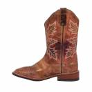 Bottes western Pool's - Brun - Cuir pleine fleur