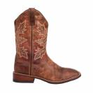 Bottes western Pool's - Brun - Cuir pleine fleur