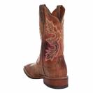Bottes western Pool's - Brun - Cuir pleine fleur