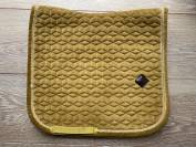 Tapis de dressage Kentucky Velvet moutarde &ndash; T Cheval