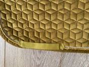 Tapis de dressage Kentucky Velvet moutarde &ndash; T Cheval