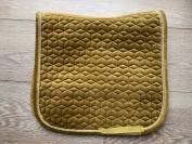 Tapis de dressage Kentucky Velvet moutarde &ndash; T Cheval