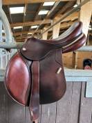 Selle d&rsquo;obstacle CWD &ndash; 17,5" &ndash; quartiers 3C &ndash; tr&egrave;s bon 