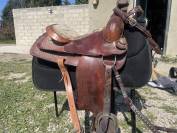 Selle western + accessoire