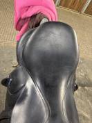 Selle devoucoux chiberta O 17pouces 