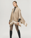 Cape poncho tricot&eacute;e Greenwood - Tommy Equestrian