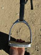 Dressage platinium Time rider 16,5 pouces noir