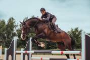 Tapis de selle Dark Sky DRESSAGE - Equestrian Stockholm - Gris fonc&eacute;